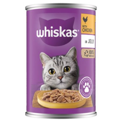 Picture of Whiskas Chicken in Jelly 400g x12